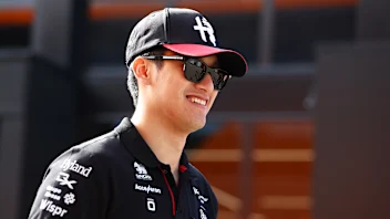 MONZA, ITALY - SEPTEMBER 01: Zhou Guanyu of China and Alfa Romeo F1 walks in the Paddock prior to