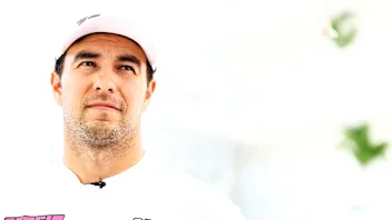 MEXICO CITY, MEXICO - OCTOBER 26: Sergio Perez of Mexico and Oracle Red Bull Racing looks on in the