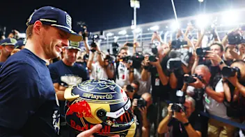 LUSAIL CITY, QATAR - OCTOBER 07: 2023 F1 World Drivers Champion Max Verstappen of the Netherlands