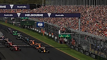 MELBOURNE, AUSTRALIA - MARCH 24: Max Verstappen of the Netherlands driving the (1) Oracle Red Bull