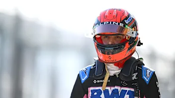 MELBOURNE, AUSTRALIA - MARCH 23: 15th placed qualifier Esteban Ocon of France and Alpine F1 walks