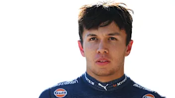 MELBOURNE, AUSTRALIA - MARCH 23: 12th placed qualifier Alexander Albon of Thailand and Williams