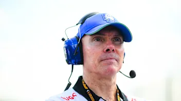 NORTHAMPTON, ENGLAND - JULY 06: Alan Permane, Racing Director of Visa Cash App Racing Bulls looks