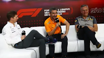 SAO PAULO, BRAZIL - NOVEMBER 01: James Vowles, Team Principal of Williams, McLaren Team Principal