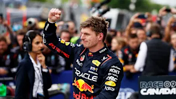 MONTREAL, QUEBEC - JUNE 09: Race winner Max Verstappen of the Netherlands and Oracle Red Bull