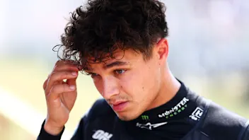 MONZA, ITALY - SEPTEMBER 01: Lando Norris of McLaren and Great Britain on the grid during the F1