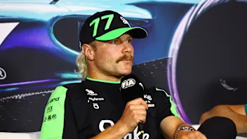 MIAMI, FLORIDA - MAY 02: Valtteri Bottas of Finland and Stake F1 Team Kick Sauber attends the