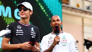 MONTE-CARLO, MONACO - MAY 25: 7th placed qualifier Lewis Hamilton of Great Britain and Mercedes