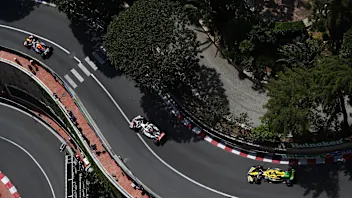 MONTE-CARLO, MONACO - MAY 25: Sergio Perez of Mexico driving the (11) Oracle Red Bull Racing RB20,