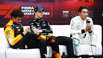 LUSAIL CITY, QATAR - NOVEMBER 30: Sprint winner Oscar Piastri of Australia and McLaren, Second