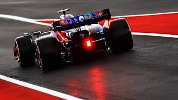 AUSTIN, TEXAS - OCTOBER 18: Sergio Perez of Mexico driving the (11) Oracle Red Bull Racing RB20 on