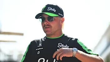 AUSTIN, TEXAS - OCTOBER 17: Valtteri Bottas of Finland and Stake F1 Team Kick Sauber looks on in