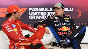 AUSTIN, TEXAS - OCTOBER 19: Sprint winner Max Verstappen of the Netherlands and Oracle Red Bull