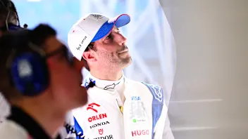 BAHRAIN, BAHRAIN - FEBRUARY 22: Daniel Ricciardo of Australia and Visa Cash App RB prepares to