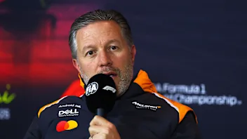 SHANGHAI, CHINA - MARCH 21: Zak Brown, Chief Executive Officer of McLaren in the Team Principals