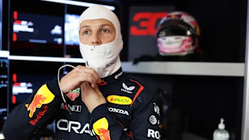 SHANGHAI, CHINA - MARCH 21: Liam Lawson of New Zealand and Oracle Red Bull Racing prepares to drive