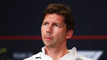 SINGAPORE, SINGAPORE - OCTOBER 03: James Vowles, Team Principal of Williams in the Team Principals