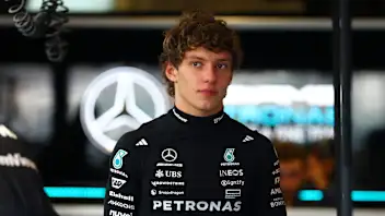 ABU DHABI, UNITED ARAB EMIRATES - DECEMBER 07: Andrea Kimi Antonelli of Italy and Mercedes AMG