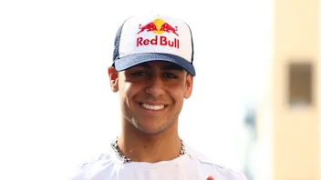 ABU DHABI, UNITED ARAB EMIRATES - DECEMBER 04: Arvid Lindblad of Great Britain and Oracle Red Bull