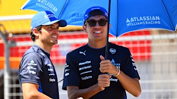 SPIELBERG, AUSTRIA - JUNE 29: Carlos Sainz of Spain and Williams and Alexander Albon of Thailand