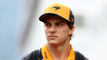 BAKU, AZERBAIJAN - SEPTEMBER 20: Oscar Piastri of Australia and McLaren arrives in the Paddock