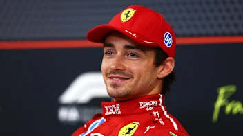 SPA, BELGIUM - JULY 26: Third placed qualifier Charles Leclerc of Monaco and Scuderia Ferrari in