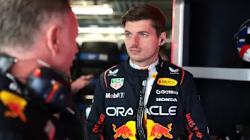 MONTREAL, QUEBEC - JUNE 13: Max Verstappen of the Netherlands and Oracle Red Bull Racing talks with