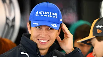 NORTHAMPTON, ENGLAND - JULY 06: Alexander Albon of Thailand and Williams looks on prior to the F1