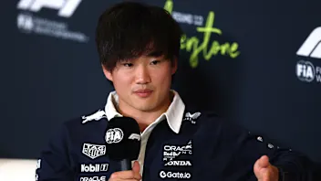 NORTHAMPTON, ENGLAND - JULY 03: Yuki Tsunoda of Japan and Oracle Red Bull Racing in the Drivers