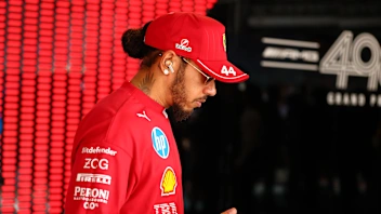BUDAPEST, HUNGARY - AUGUST 03: Lewis Hamilton of Great Britain and Scuderia Ferrari on the drivers