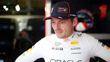 MONZA, ITALY - SEPTEMBER 05: Max Verstappen of the Netherlands and Oracle Red Bull Racing looks on