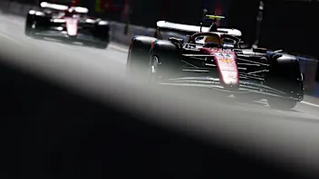 MONZA, ITALY - SEPTEMBER 06: Lewis Hamilton of Great Britain driving the (44) Scuderia Ferrari
