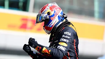 MONZA, ITALY - SEPTEMBER 06: Pole position qualifier Max Verstappen of the Netherlands and Oracle