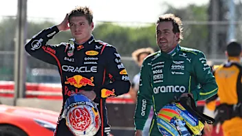 MIAMI, FLORIDA - MAY 02: Max Verstappen of the Netherlands and Oracle Red Bull Racing and Fernando