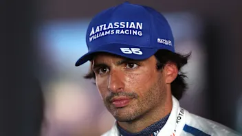 ZANDVOORT, NETHERLANDS - AUGUST 30: Ninth placed qualifier Carlos Sainz of Spain and Williams is