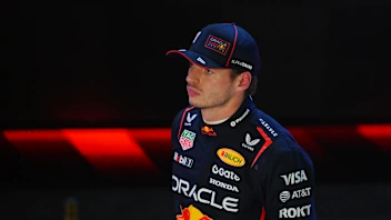 LUSAIL CITY, QATAR - NOVEMBER 29: Third placed qualifier Max Verstappen of the Netherlands and