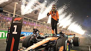 JEDDAH, SAUDI ARABIA - APRIL 20: Oscar Piastri of Australia driving the (81) McLaren MCL39 Mercedes