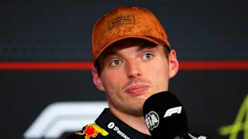 AUSTIN, TEXAS - OCTOBER 18: Sprint winner Max Verstappen of the Netherlands and Oracle Red Bull