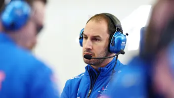 BAHRAIN, BAHRAIN - FEBRUARY 27: Oliver Oakes, Team Principal of Alpine F1 looks on itg during day