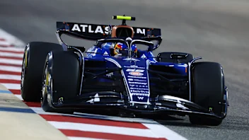 BAHRAIN, BAHRAIN - FEBRUARY 27: Carlos Sainz of Spain driving the (55) Williams FW47 Mercedes on