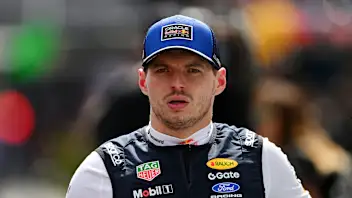 MELBOURNE, AUSTRALIA - MARCH 08: Max Verstappen of the Netherlands and Oracle Red Bull Racing looks