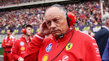 SHANGHAI, CHINA - MARCH 15: Frederic Vasseur, Team Principal of Scuderia Ferrari looks on from the