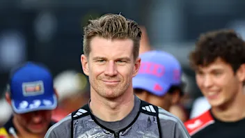 SINGAPORE, SINGAPORE - OCTOBER 11: Nico Hulkenberg of Germany and Audi F1 Team on the drivers