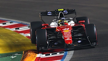 SINGAPORE, SINGAPORE - OCTOBER 10: Lewis Hamilton of Great Britain driving the (44) Scuderia
