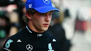 SPIELBERG, AUSTRIA - JUNE 28: Third placed Andrea Kimi Antonelli of Italy and Mercedes AMG Petronas