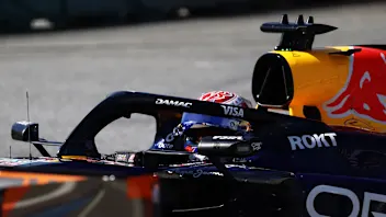 BARCELONA, SPAIN - JUNE 13: Fifth placed qualifier Max Verstappen of the Netherlands and Oracle Red