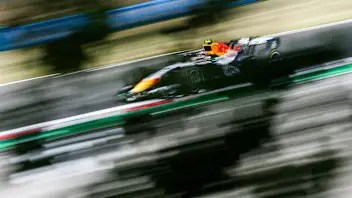 BUDAPEST, HUNGARY - JULY 24: Liam Lawson of New Zealand driving the (30) Visa Cash App Racing Bulls