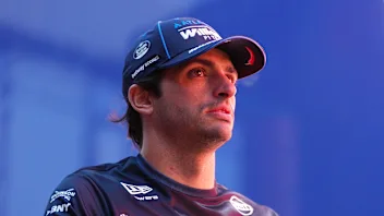 BUDAPEST, HUNGARY - JULY 25: Carlos Sainz of Spain and Williams arrives in the Paddock prior to