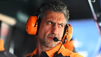 BUDAPEST, HUNGARY - JULY 25: Andrea Stella, Team Principal of McLaren on the pit wall during