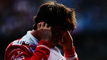 BUDAPEST, HUNGARY - JULY 25: Third placed qualifier Charles Leclerc of Monaco and Scuderia Ferrari